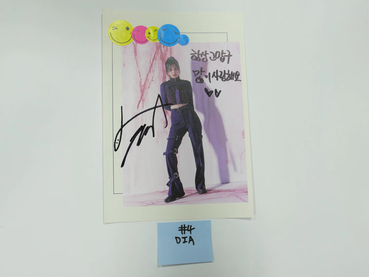 Pixy 'Temptation' - A Cut Page From Fansign Event Albums - HALLYUSUPERSTORE