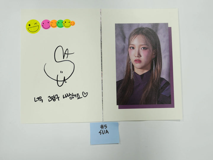 Pixy 'Temptation' - A Cut Page From Fansign Event Albums - HALLYUSUPERSTORE