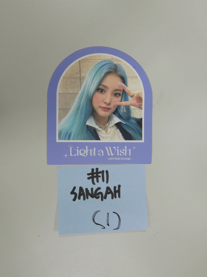 Lightsum 'Light a Wish' 2nd - Official Photocard - HALLYUSUPERSTORE