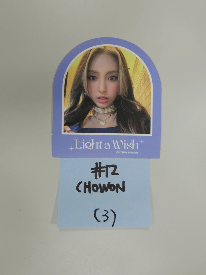 Lightsum 'Light a Wish' 2nd - Official Photocard - HALLYUSUPERSTORE