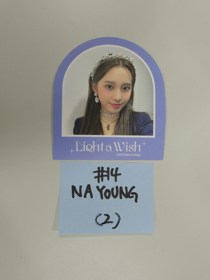 Lightsum 'Light a Wish' 2nd - Official Photocard - HALLYUSUPERSTORE