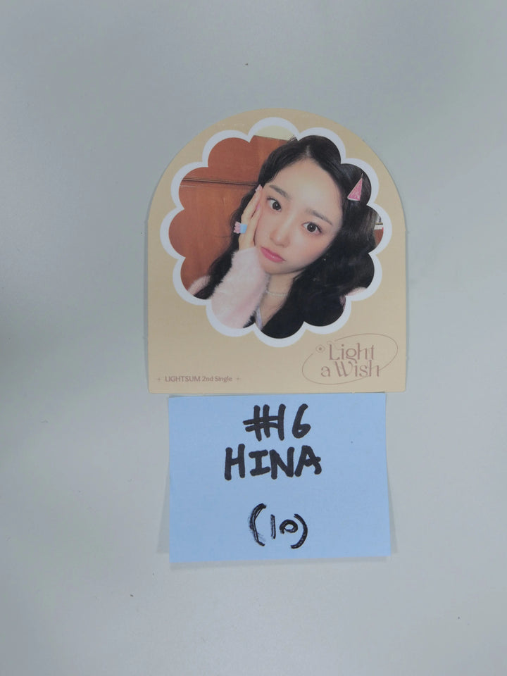 Lightsum 'Light a Wish' 2nd - Official Photocard - HALLYUSUPERSTORE