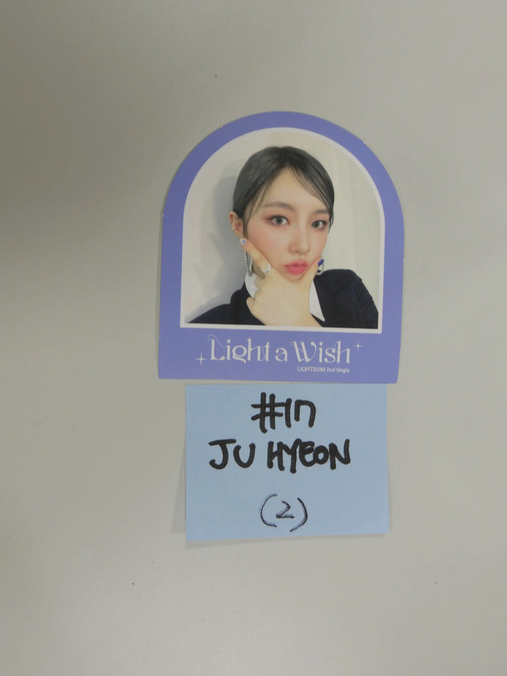 Lightsum 'Light a Wish' 2nd - Official Photocard - HALLYUSUPERSTORE