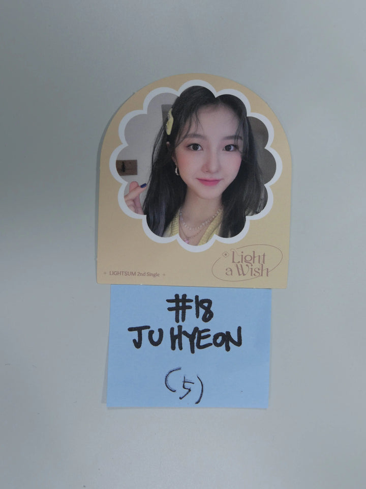 Lightsum 'Light a Wish' 2nd - Official Photocard - HALLYUSUPERSTORE