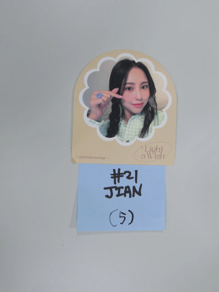 Lightsum 'Light a Wish' 2nd - Official Photocard - HALLYUSUPERSTORE