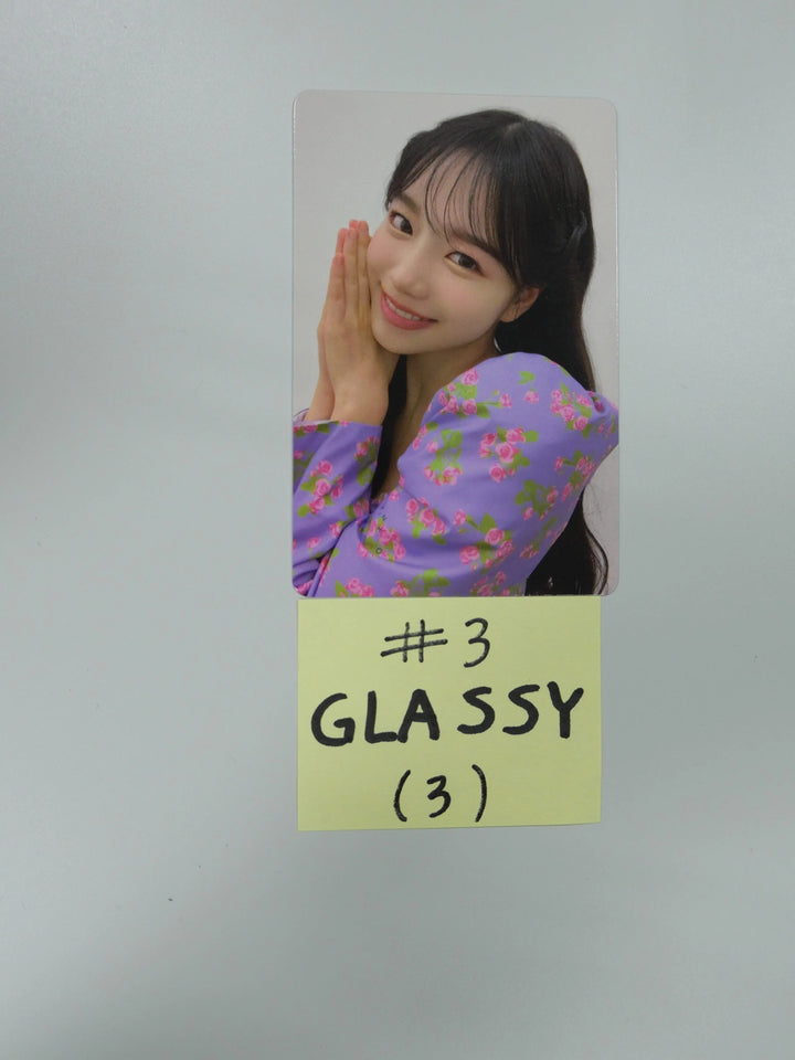 JO YURI (Of IZONE) 'GLASSY' 1st single - Official Photocard - HALLYUSUPERSTORE