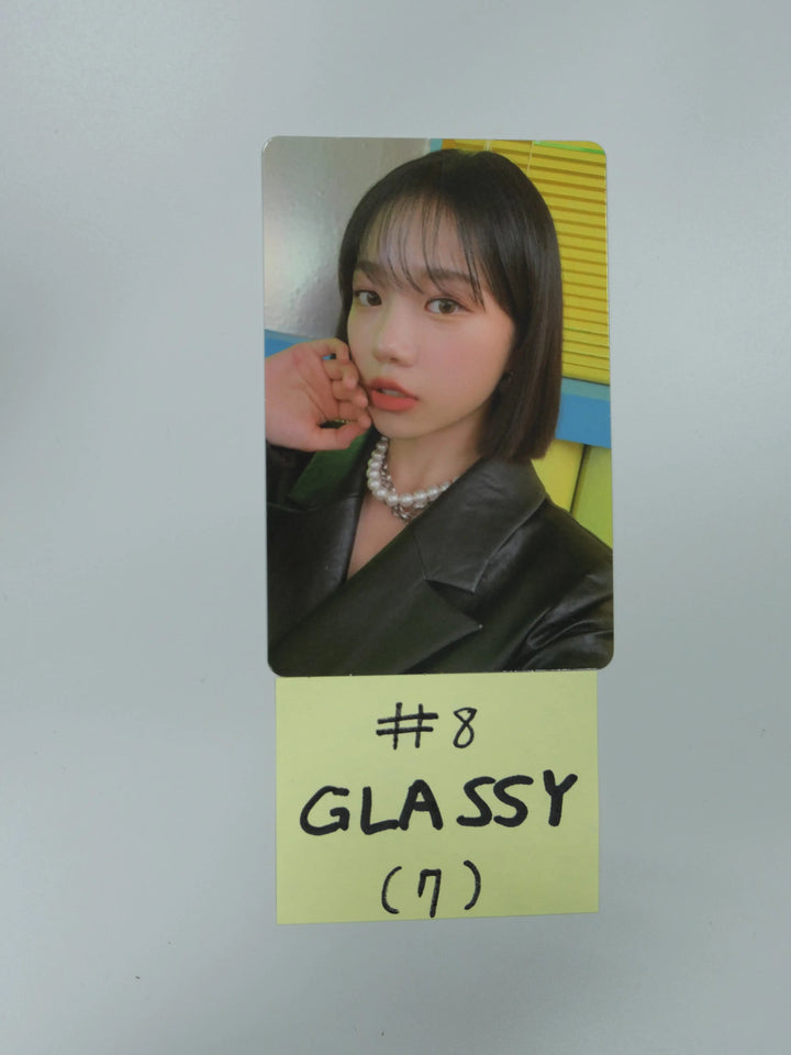 JO YURI (Of IZONE) 'GLASSY' 1st single - Official Photocard - HALLYUSUPERSTORE