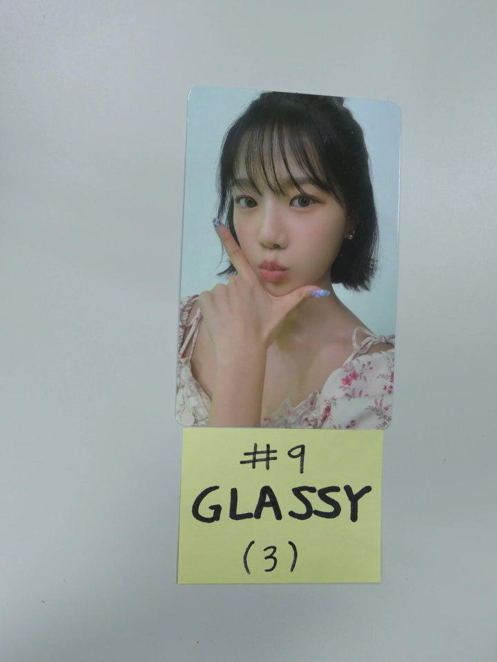 JO YURI (Of IZONE) 'GLASSY' 1st single - Official Photocard - HALLYUSUPERSTORE