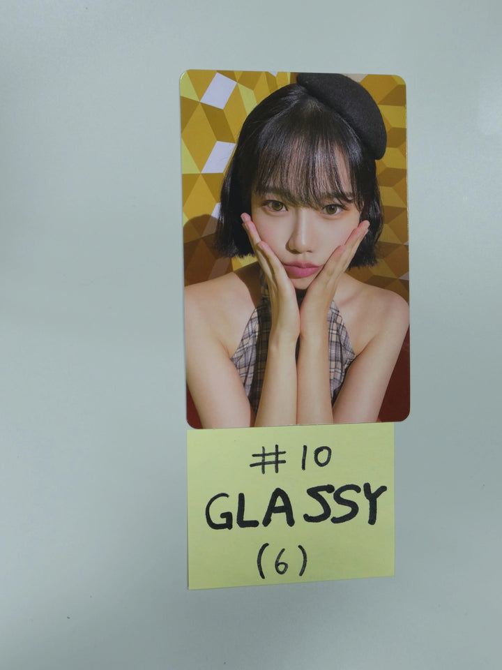JO YURI (Of IZONE) 'GLASSY' 1st single - Official Photocard - HALLYUSUPERSTORE