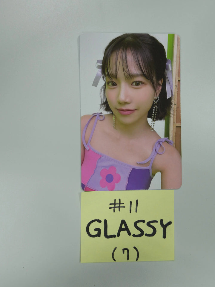 JO YURI (Of IZONE) 'GLASSY' 1st single - Official Photocard - HALLYUSUPERSTORE