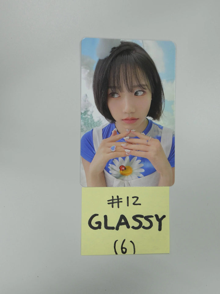 JO YURI (Of IZONE) 'GLASSY' 1st single - Official Photocard - HALLYUSUPERSTORE
