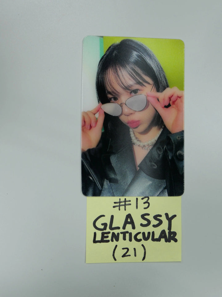 JO YURI (Of IZONE) 'GLASSY' 1st single - Official Photocard - HALLYUSUPERSTORE