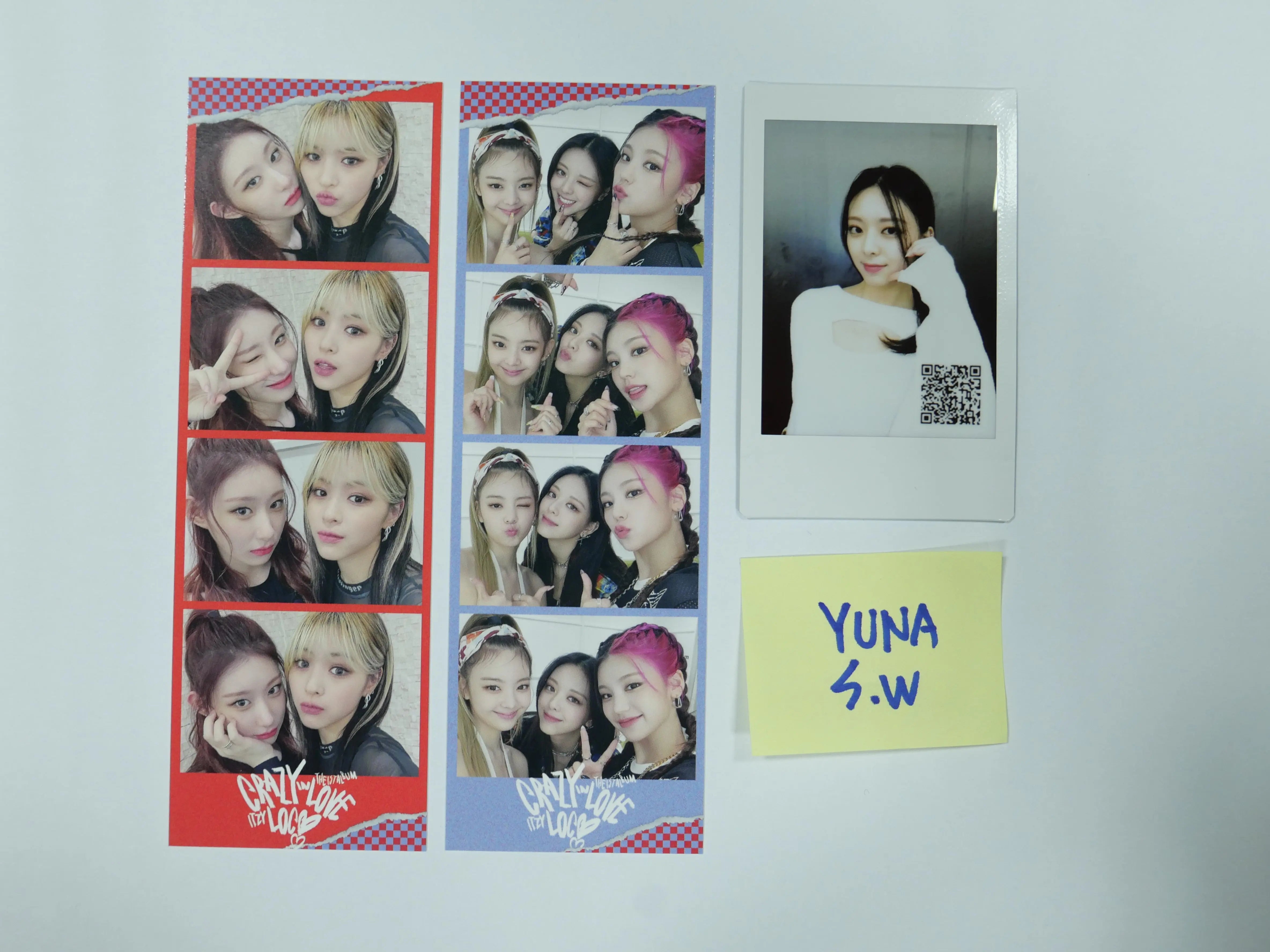 【最終値下げ】itzy リア soundwave イベント 生写真 ITZY 'CRAZY IN LOVE' - Soundwave Fansign Event 4 Cut Photo & Yuna