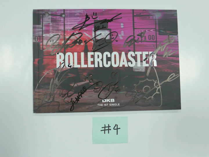 DKB 'Rollercoaster' 1st - Hand Autographed(Signed) Promo Album - HALLYUSUPERSTORE