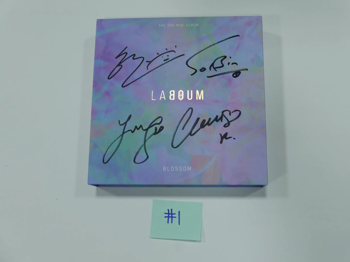 LABOUM 'BLOSSOM' - Hand Autograhed(Signed) Promo Ablum - HALLYUSUPERSTORE