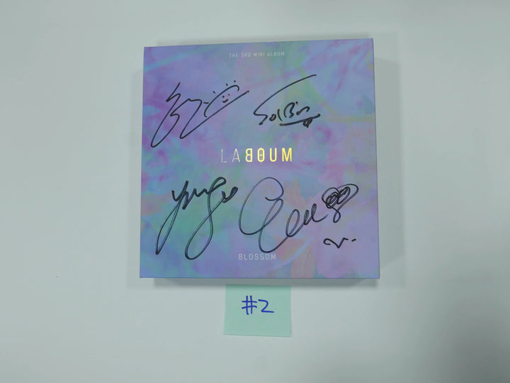 LABOUM 'BLOSSOM' - Hand Autograhed(Signed) Promo Ablum - HALLYUSUPERSTORE