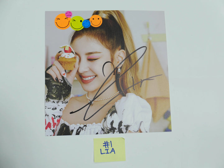 StayC 'STEREOTYPE' , ITZY 'CRAZY IN LOVE' - A Cut Page From Fansign Event Albums - HALLYUSUPERSTORE