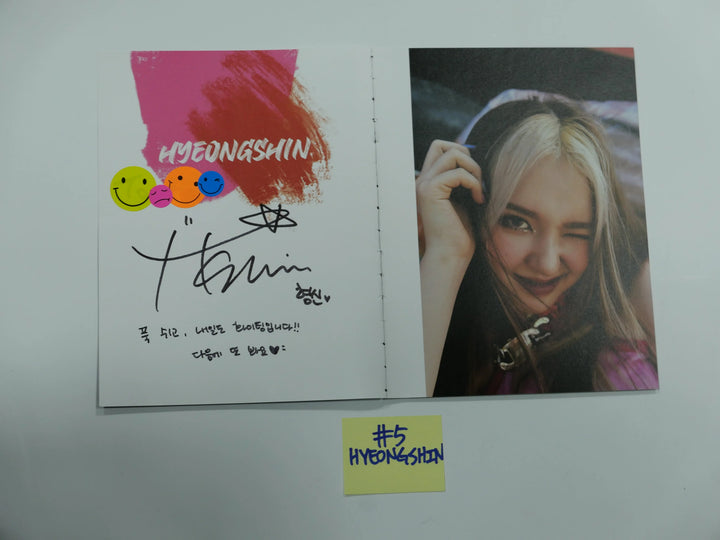 Hot issue 'ICONS' - A Cut Page From Fansign Event Albums - HALLYUSUPERSTORE