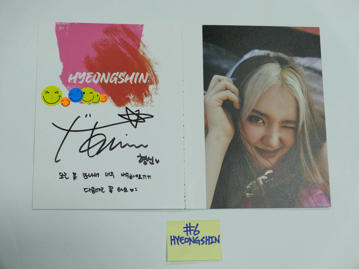 Hot issue 'ICONS' - A Cut Page From Fansign Event Albums - HALLYUSUPERSTORE