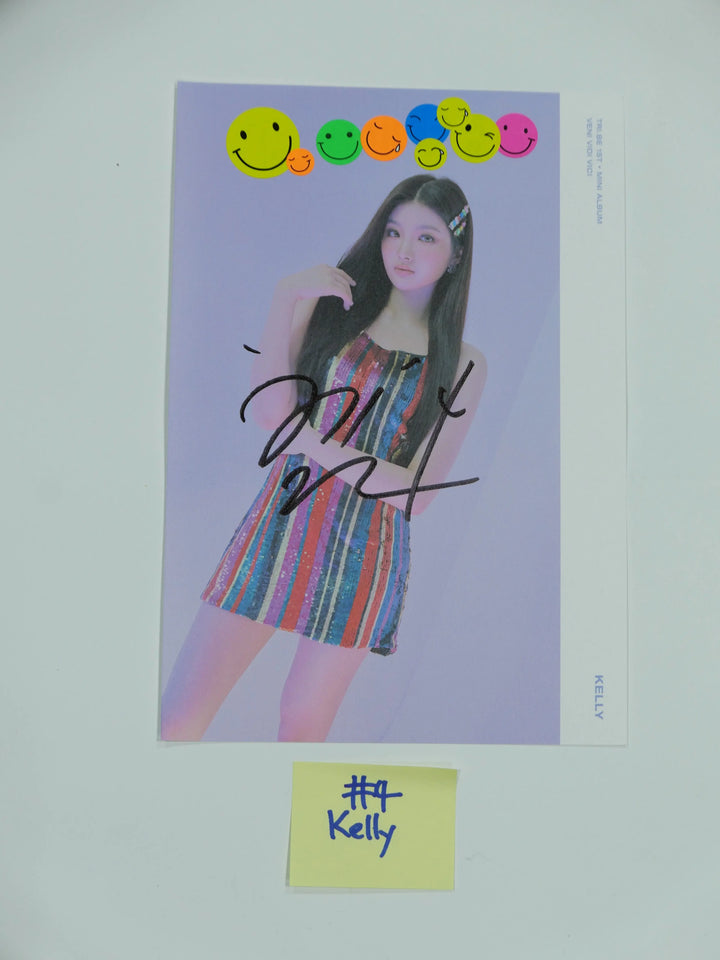 TRI.BE ‘VENI VIDI VICI’ 1st – A Cut Page From Fansign Event Albums - HALLYUSUPERSTORE