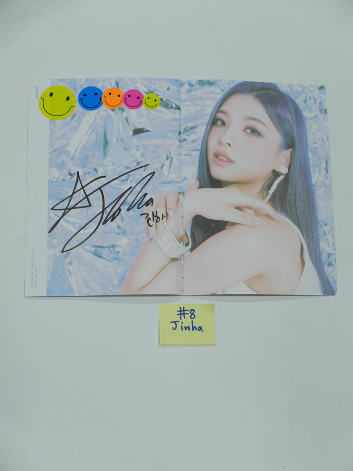 TRI.BE ‘VENI VIDI VICI’ 1st – A Cut Page From Fansign Event Albums - HALLYUSUPERSTORE