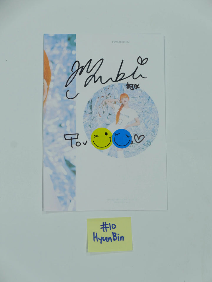 TRI.BE ‘VENI VIDI VICI’ 1st – A Cut Page From Fansign Event Albums - HALLYUSUPERSTORE