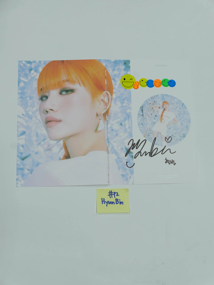 TRI.BE ‘VENI VIDI VICI’ 1st – A Cut Page From Fansign Event Albums - HALLYUSUPERSTORE