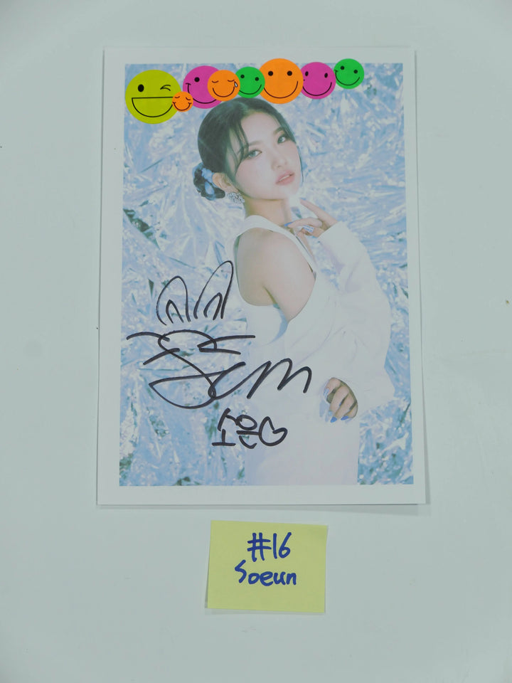 TRI.BE ‘VENI VIDI VICI’ 1st – A Cut Page From Fansign Event Albums - HALLYUSUPERSTORE