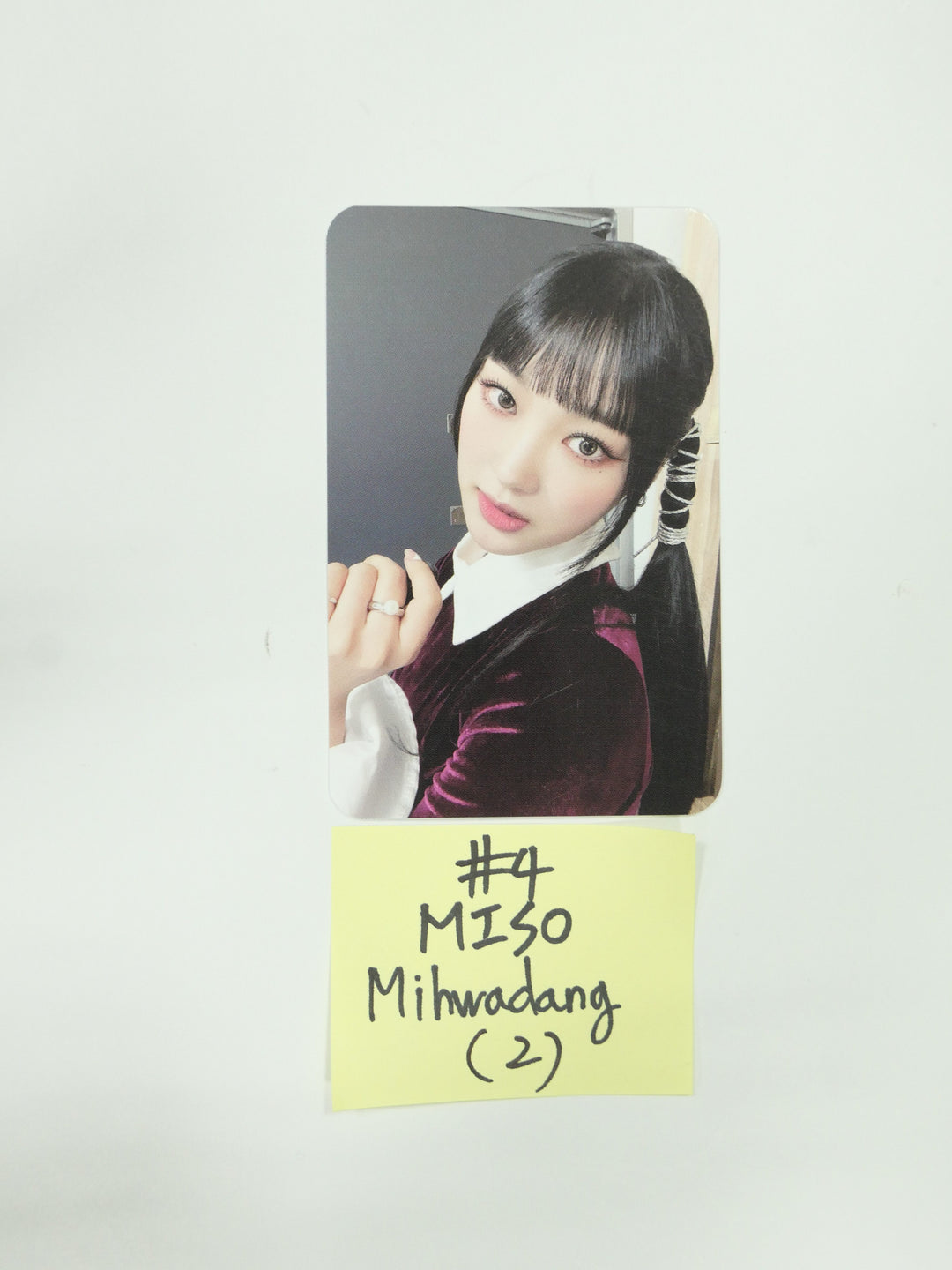 Dream Note 'Dreams Alive' 4th Single - Mihwadang Fansign Event Photocard