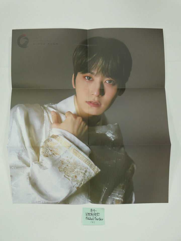 ONEUS 'BLOOD MOON' 6th Mini - Official Folded Poster & Postcard - HALLYUSUPERSTORE