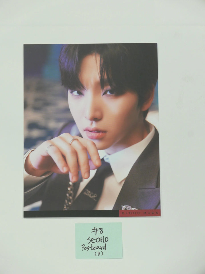 ONEUS 'BLOOD MOON' 6th Mini - Official Folded Poster & Postcard - HALLYUSUPERSTORE