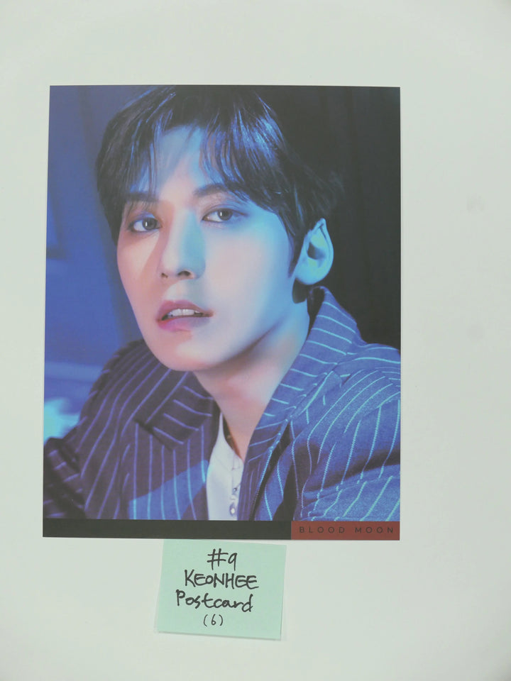 ONEUS 'BLOOD MOON' 6th Mini - Official Folded Poster & Postcard - HALLYUSUPERSTORE