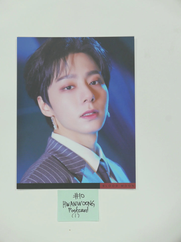 ONEUS 'BLOOD MOON' 6th Mini - Official Folded Poster & Postcard - HALLYUSUPERSTORE