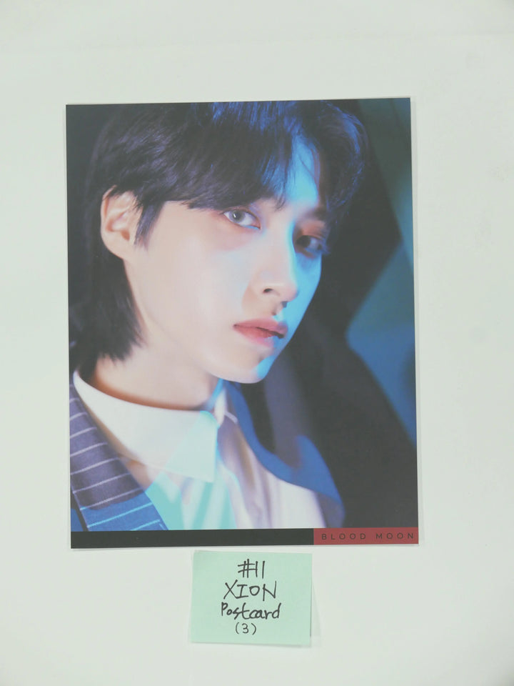 ONEUS 'BLOOD MOON' 6th Mini - Official Folded Poster & Postcard - HALLYUSUPERSTORE