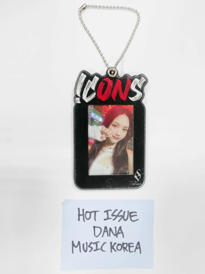 HOT ISSUE 1st Single Album 'ICONS' - Fansign Event Winner Keyring - HALLYUSUPERSTORE