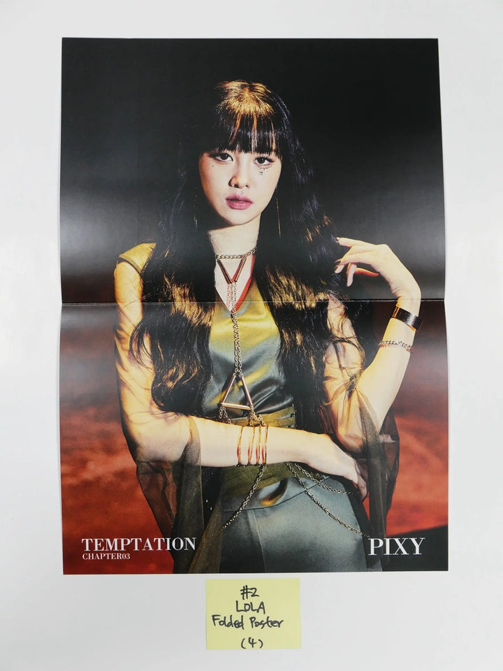 Pixy 'Fairyforest : Temptation' - MusicArt Folded Poster - HALLYUSUPERSTORE