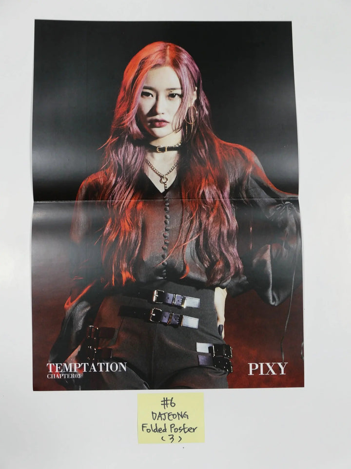 Pixy 'Fairyforest : Temptation' - MusicArt Folded Poster - HALLYUSUPERSTORE