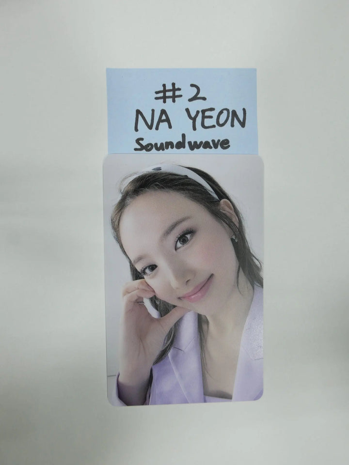 TWICE 'Formula of Love: O+T=<3' - Soundwave Luckydraw PVC Photocard - HALLYUSUPERSTORE