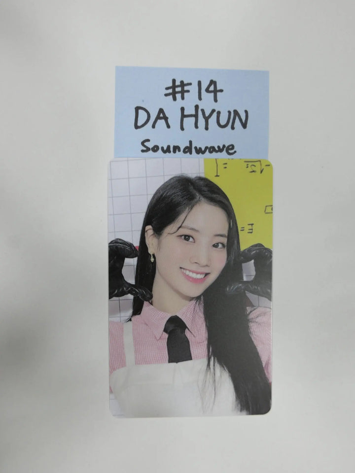 TWICE 'Formula of Love: O+T=<3' - Soundwave Luckydraw PVC Photocard - HALLYUSUPERSTORE