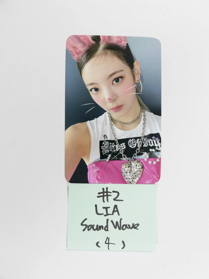 ITZY 'CRAZY IN LOVE' - Soundwave Fansign Event Photocard Round 2 - HALLYUSUPERSTORE
