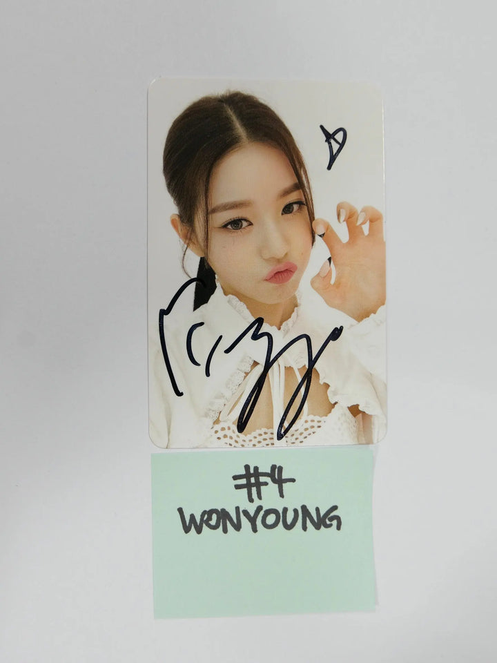 IVE 'ELEVEN' 1st Single - Hand Autographed(Signed) Fansign Winner Photocard, Polaroid Photocard - HALLYUSUPERSTORE