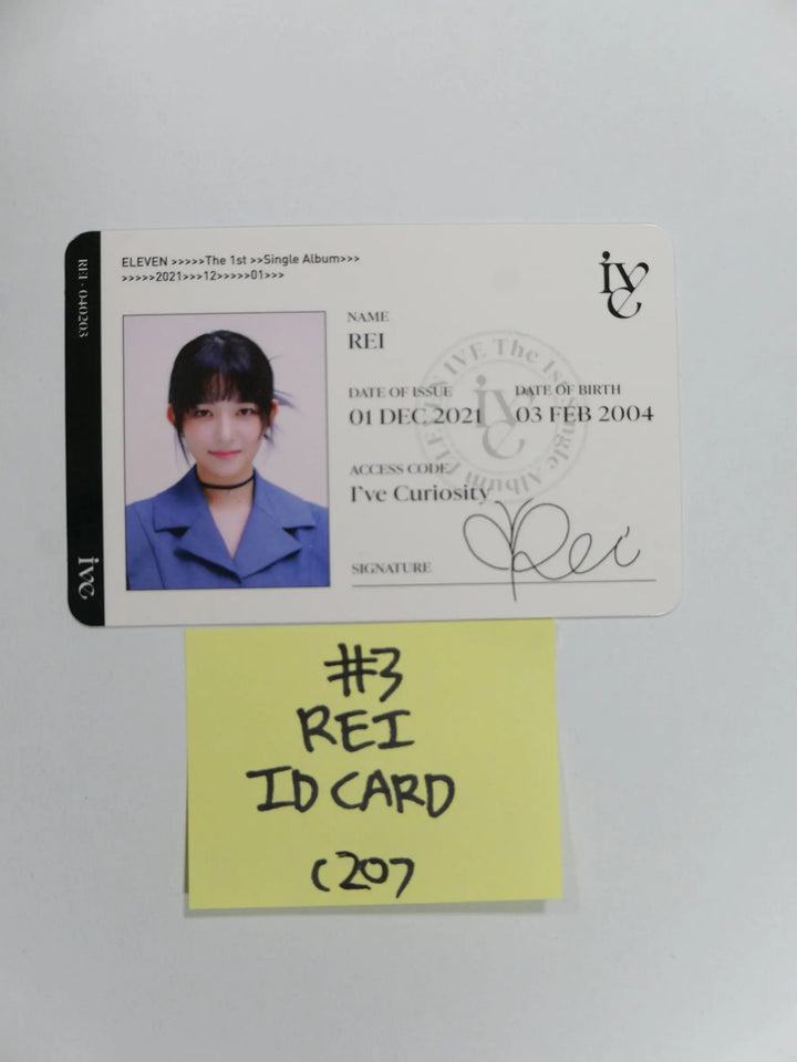IVE 'ELEVEN' 1st Single - Official Photocard - HALLYUSUPERSTORE