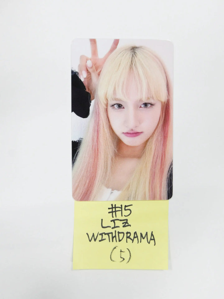 IVE 'ELEVEN' 1st Single - Withdrama Luckydraw Plastic Photocard - HALLYUSUPERSTORE
