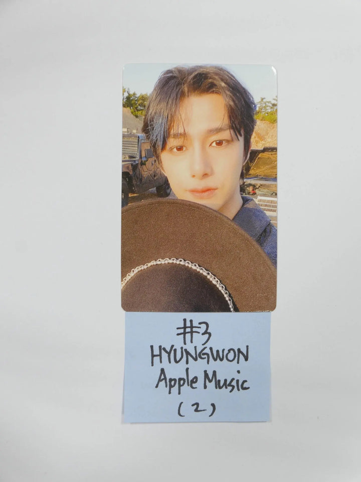 Monsta X 'No Limit' - Apple Music Fansign Event Photocard - HALLYUSUPERSTORE