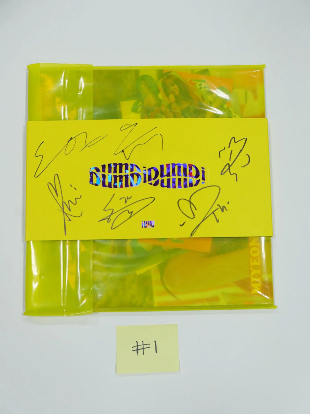 (G) I-DLE - Hand Autographed(Signed) Promo Album - HALLYUSUPERSTORE