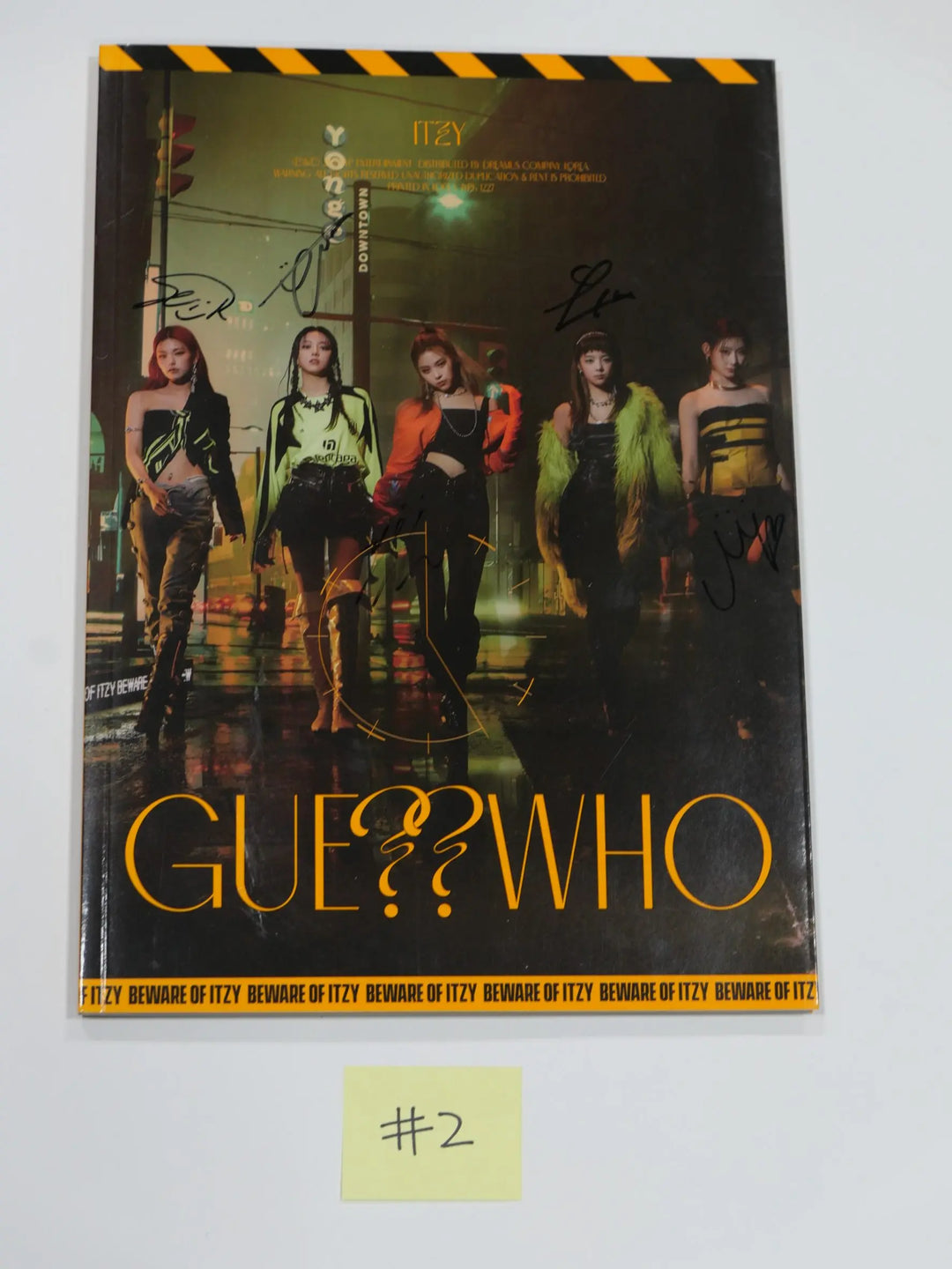 Itzy - Hand Autographed(Signed) Promo Album - HALLYUSUPERSTORE