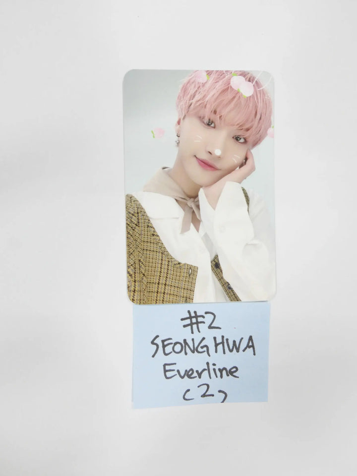 Ateez 'Zero Fever Part 3' - Everline Fansign Event Photocard Round 2 - HALLYUSUPERSTORE
