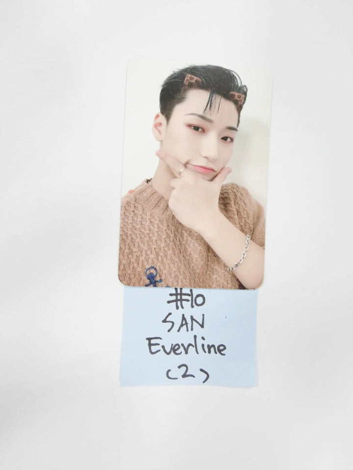 Ateez 'Zero Fever Part 3' - Everline Fansign Event Photocard Round 2 - HALLYUSUPERSTORE