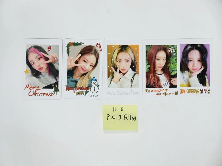Itzy – No Bad Days DECEMBER <Let IT Snow> - Pre-order Benefit Polaroid Photocard & Official Photocard - HALLYUSUPERSTORE