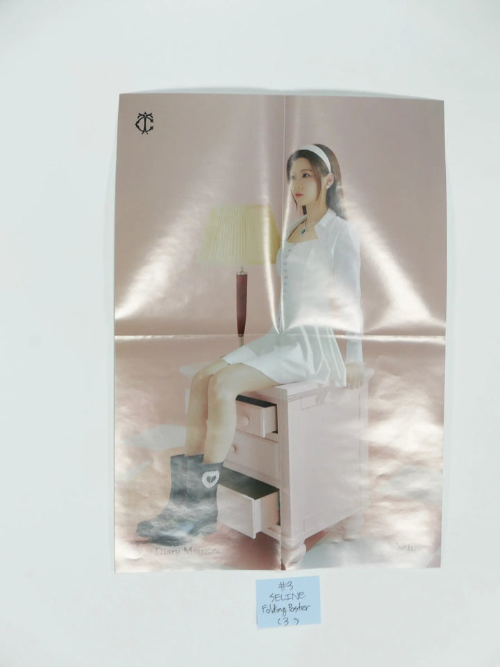 Cignature 'Dear Diary Moment' 2nd - Official Folding Poster - HALLYUSUPERSTORE